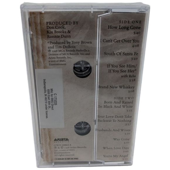 Country Music Cassette Lot Club Edition- George, Brooks Dunn, Reba + McBride NEW - Picture 5 of 7